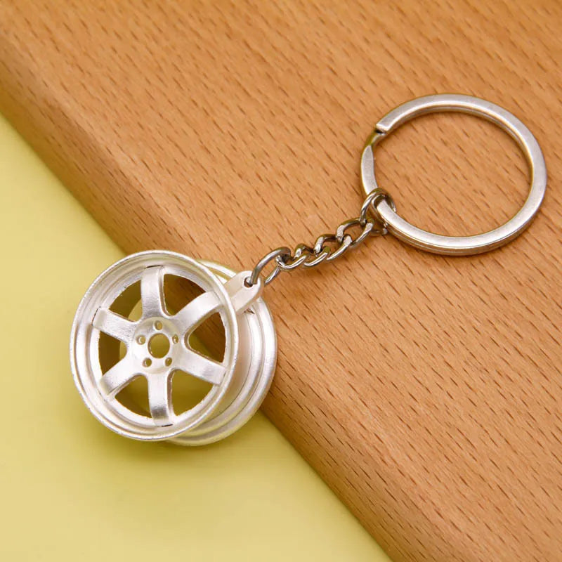 Car Rim Keyring