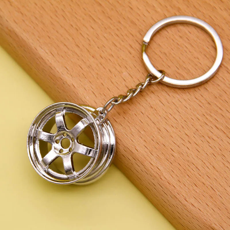 Car Rim Keyring