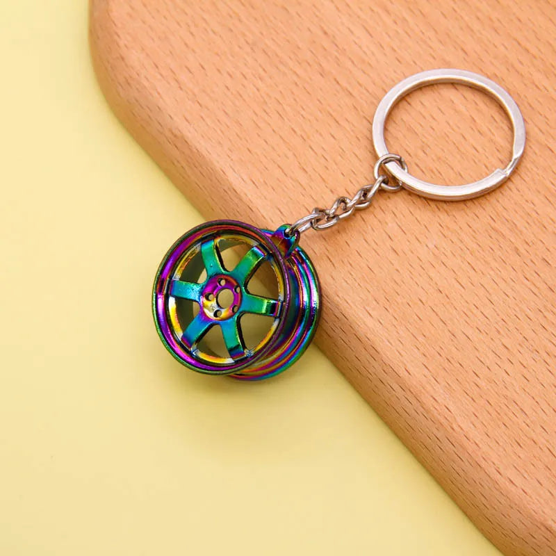 Car Rim Keyring