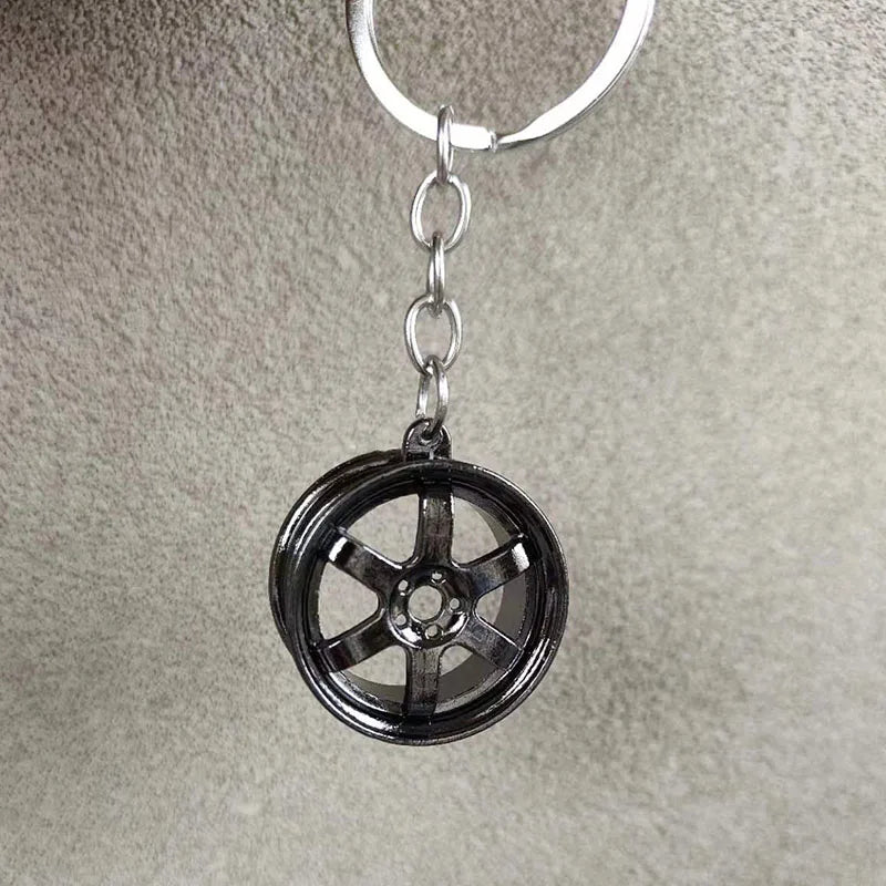 Car Rim Keyring