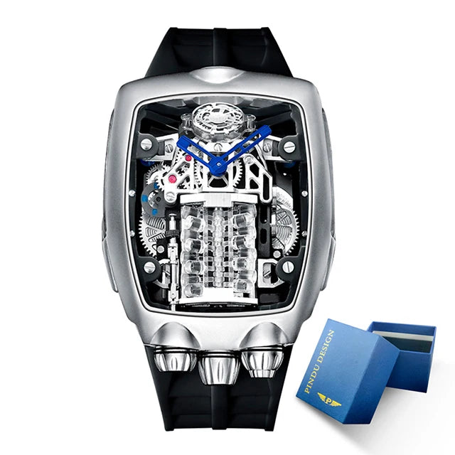 Engine Mechanical Wristwatch