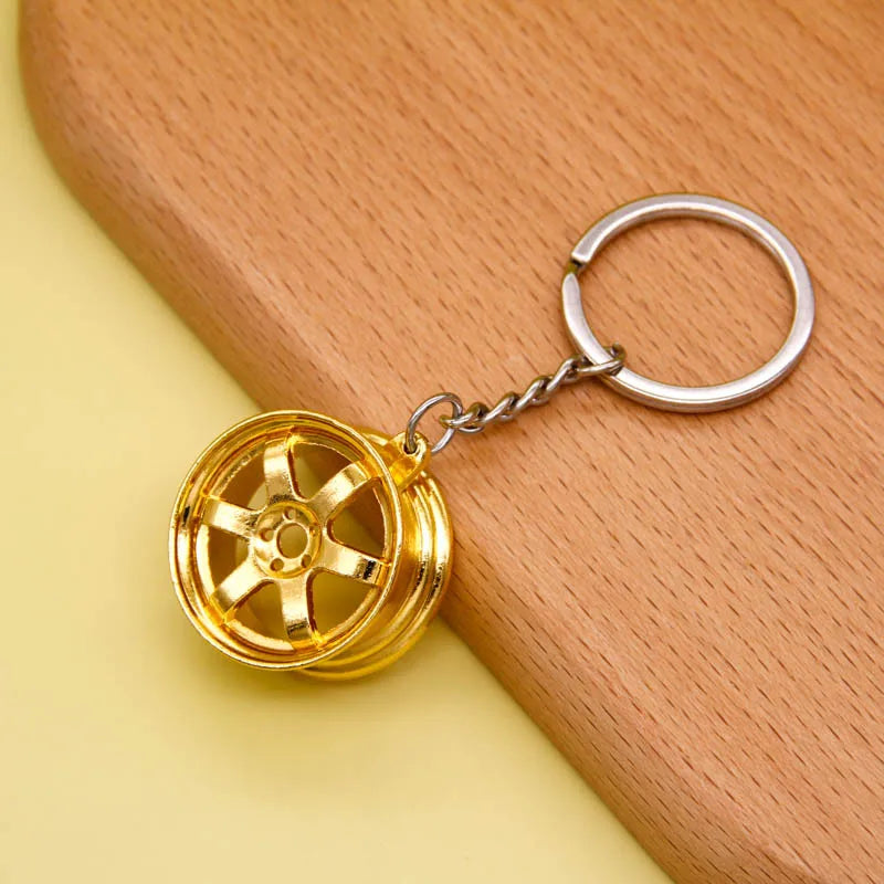 Car Rim Keyring