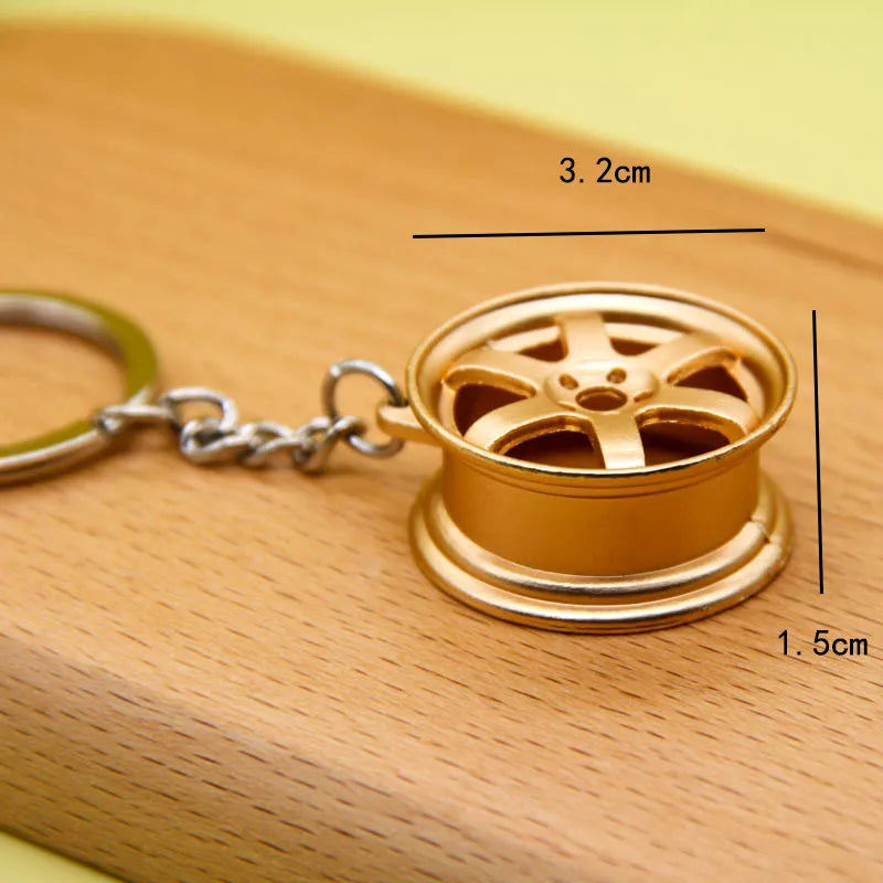 Car Rim Keyring