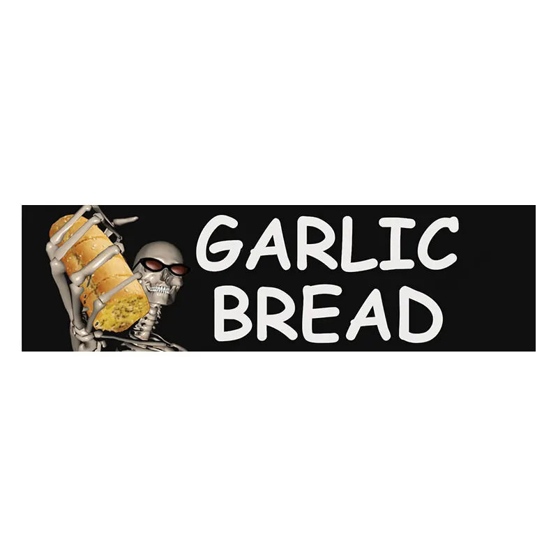 Garlic Bread Car Sticker