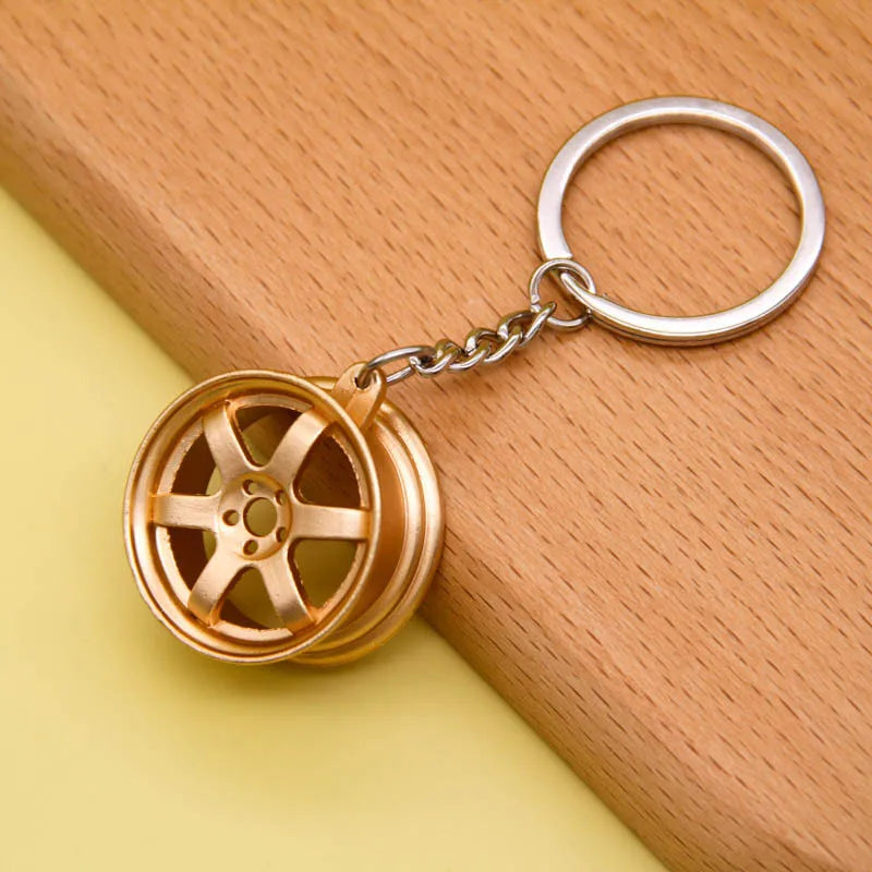 Car Rim Keyring